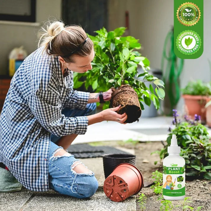 🌱 Plant Growth Liquid Biofertilizer (Pack of 4) (Buy 1 Get 3 Free)